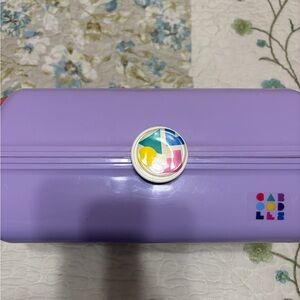 Caboodles Lavender Organizer with Colorful Latch